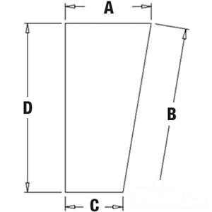 GLASS LOWER — Part #EAP-148133