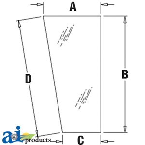 GLASS LH — Part #EAP-148134