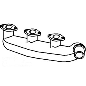 MANIFOLD EXHAUST — Part #EAP-148166