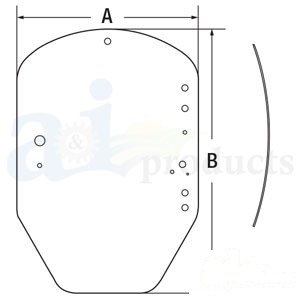 GLASS FRONT — Part #EAP-148375