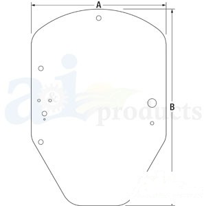GLASS FRONT — Part #EAP-148400