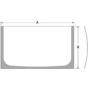 WINDOWPANE GLASS LOWER — Part #EAP-148418