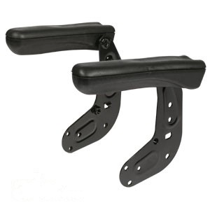 ARMRESTS ADJUSTABLE BLK — Part #EAP-148440