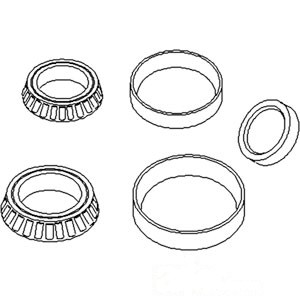 BEARING SET TAIL WHEEL — Part #EAP-149006