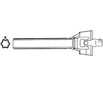 MACHINE PTO HALF W/1 3/8- — Part #EAP-153166