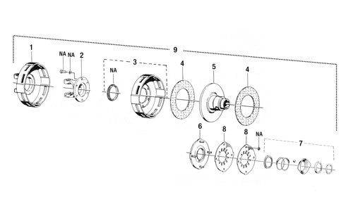 HOUSING K92 FRICTION CL — Part #EAP-153390