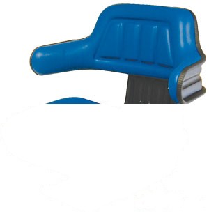 BACK W/ARMS BLUE — Part #EAP-153884