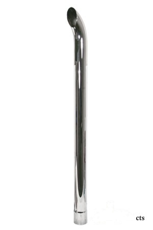 CHROME STACK 48" / 3" ID — Part #EAP-154488