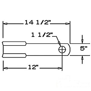 BLADE ROTARY CTR CW DOU — Part #EAP-155371