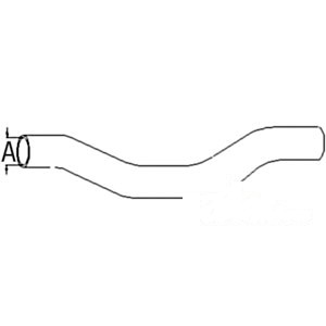 RADIATOR HOSE UPPER — Part #EAP-156736