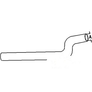 RADIATOR HOSE UPPER — Part #EAP-156741