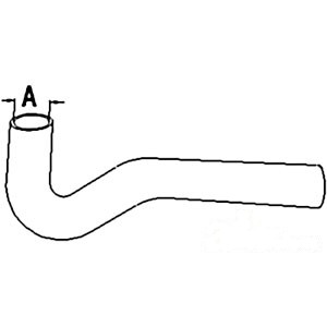RADIATOR HOSE LOWER — Part #EAP-156744