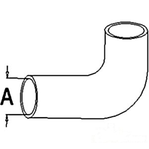 RADIATOR HOSE UPPER — Part #EAP-156982