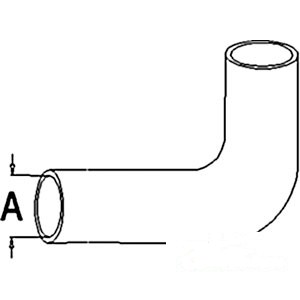 RADIATOR HOSE UPPER — Part #EAP-158294