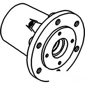 HUB FRONT WHEEL — Part #EAP-158489