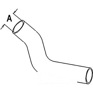 RADIATOR HOSE LOWER — Part #EAP-158498