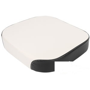 BOTTOM CUSHION WHT/BLK — Part #EAP-158566