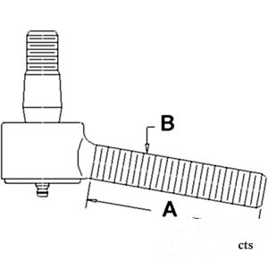 TIE ROD END (RH) — Part #EAP-158581