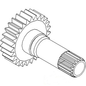 PTO SHAFT — Part #EAP-158752
