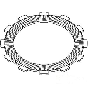 PLATE PTO CLUTCH DRIVING — Part #EAP-158900