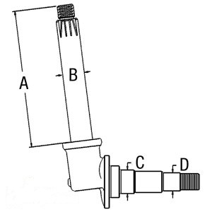 SPINDLE (RH/LH)
