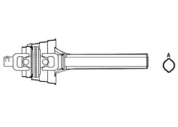 TRACTOR HALF SHAFT — Part #EAP-159160