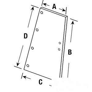 GLASSREAR QUARTER WINDOW — Part #EAP-159189