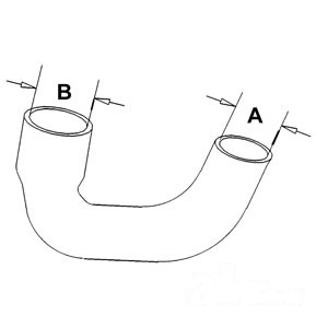 RADIATOR HOSE TOP — Part #EAP-160305