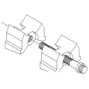 WEDGE KIT REAR WHEEL — Part #EAP-160403