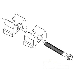 WEDGE KIT REAR WHEEL — Part #EAP-160405