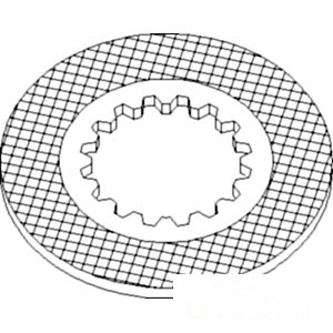 PLATE BRAKE FRICTION