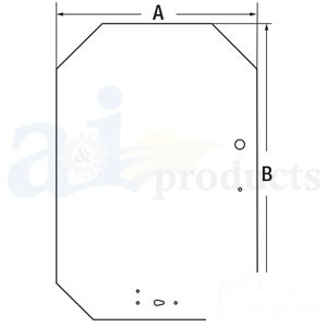 GLASS FRONT — Part #EAP-161185