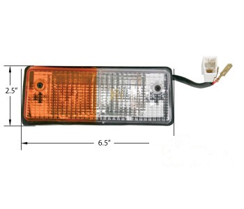 FRONT SIDE LAMP R/H (WITH — Part #EAP-161627