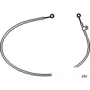 AUX. VALVE CTL. CABLE — Part #EAP-161710
