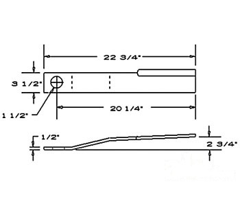 BLADE ROTARY CUTTER CCW — Part #EAP-162178