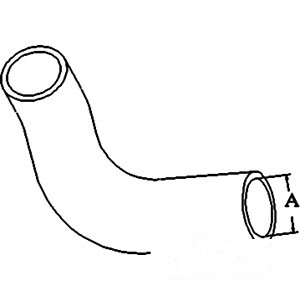 TOP RADIATOR HOSE — Part #EAP-162577