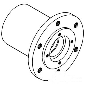 HUB FRONT WHEEL — Part #EAP-162633