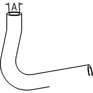 RADIATOR HOSE BOTTOM — Part #EAP-162695