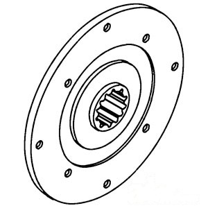 CLUTCH DISC — Part #EAP-162741