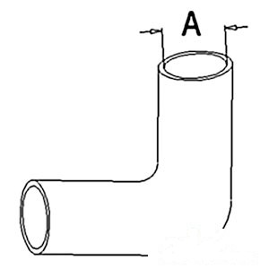 RADIATOR HOSE UPPER — Part #EAP-162816