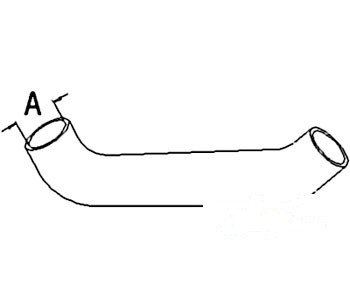 RADIATOR HOSE UPPER — Part #EAP-162857