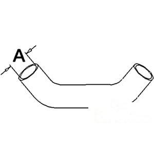 RADIATOR HOSE UPPER — Part #EAP-162864