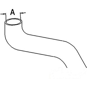 RADIATOR HOSE UPPER — Part #EAP-162868