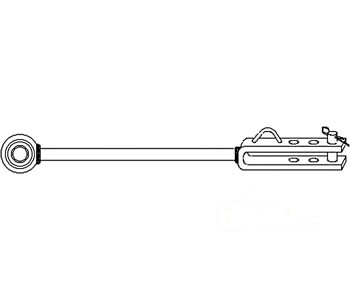 LH SIDE LINK W/ PIN — Part #EAP-162881