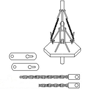 STABILIZER KIT MWR DECK — Part #EAP-162890