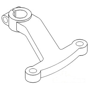 CENTER STEERING BRACKET — Part #EAP-163034
