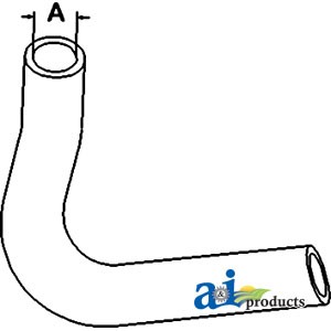 RADIATOR HOSE BOTTOM — Part #EAP-163257