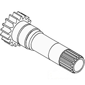 PTO PINION SHAFT — Part #EAP-163423