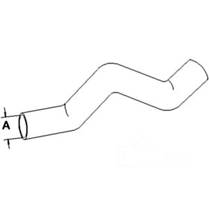 HOSE AIR CLEANER — Part #EAP-163436