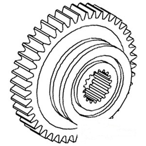 GEAR 1ST SPEED — Part #EAP-163542